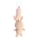 Gift set for newborn "Bunny", 3 soft rattles
