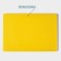 Board Professional cutting shade, 50 × 35 × 1.8 cm, yellow color