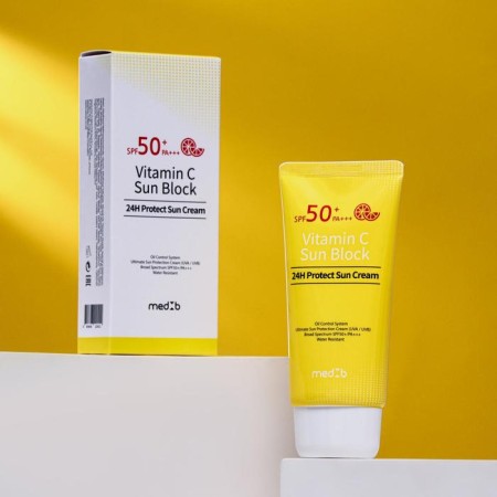 Sunscreen "Med B", with vitamin C, SPF 50