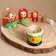 Nesting doll "Turnip", plot, 6 puppet, 16 cm, mix