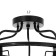 Caucasum "compact" 5x40W E27 Black 53x53x42 cm.