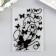 Embosing stencil plastic "Roy butterflies and curls" 10.5x14.8 cm