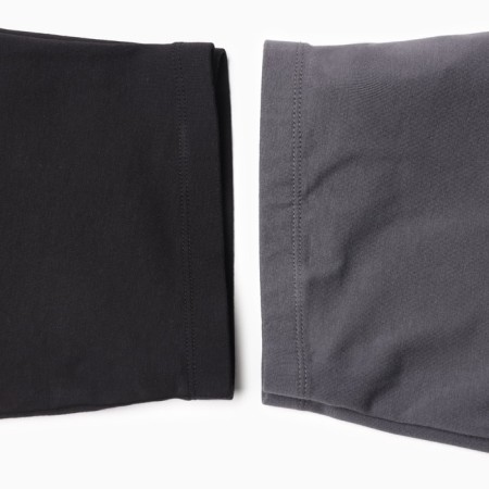Set of men's panties boxers (2 pcs), black color/graphite, size 50 (l)-6