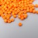 12/0 round beads in the bottle "Orange Orange" 20 g