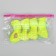 Rubber boots "All-terrain vehicle", set 4 pcs., Rr. M (sole 5 x 4 cm), yellow