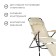 Swess chair, 82x59x116 cm, color white smoke