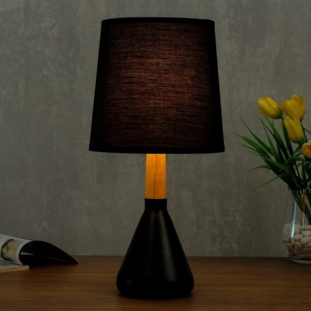 Table lamp 320612/1 E14 40W Black 16x16x35 cm Risalux-1