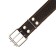 Collar leather embossed single-layer, dimensionless, 74 x 4.5 cm, Osh 35-65 cm, mix of flowers