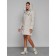 Coat insulated winter female, size 58, beige color