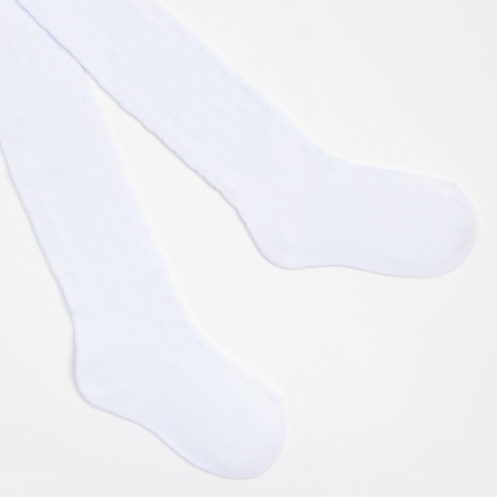 Pantyhose children, white color, height 116-122 cm-7
