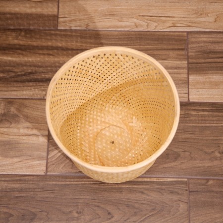Wicker basket, from bamboo 27x27x30 cm-3