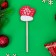 New Year. Mini chocolate cookies on the New Year's stick 15g 60pcs (2bleh30pcs)