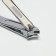 Kusachki-nipper manicure, bent, with a file, 6 cm, silver color