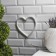 Neon sign "Heart" 20 × 20 cm, AAX3 batteries (not in the kit), USB, glow warm white