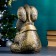 Piggy bank "Rabbit East" bronze, 21x20x31cm