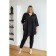 Female blouse, size 70, black color