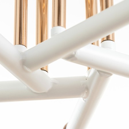 Svetogor chandelier "Star" 5x60W E27 white 53x53x27cm-8