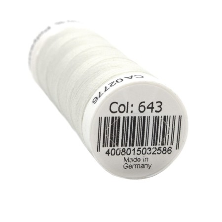 SEW-HALL thread for all materials, 200 m, 748277 (643 light silver)-1