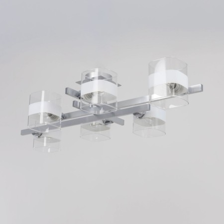 Ceiling Citilux “Virta” CL139260, 86x40x18.5 cm, 6x60W, E14, Gray color-17