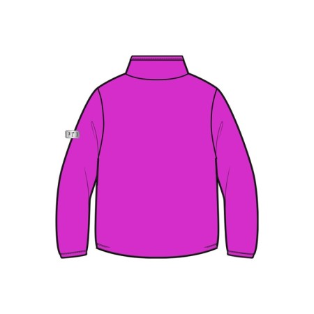 Fleet from a lightning fleece for a girl, height 104 cm, color fuchsia-3