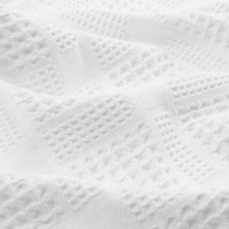 Waffle towel SL Home: Chess "Blanc de Blanc" 100x180 cm, 100% cotton, 350 g/m2-8