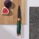 A knife for vegetables of the destroyer "Esiralda", vegetable, blade 8.5 cm, green color