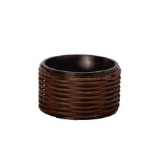 Wazon wicker, 67 × 40 cm, brown, 90 l, deckwood