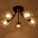 Chandelier 673148/5 E27 40W Black-gold 54x54x23.5 cm Bayerlux