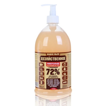 Universal liquid soap, 1 liter.