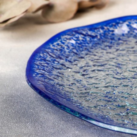Glass Player Magistro "Blue Diamond", D = 30.5 cm-3