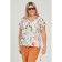 Female blouse, size 52, milk color