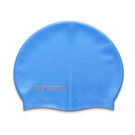 ATEMI TC303 swimming cap, children's, thin silicone, blue color-3