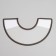 Veterinary collar "Piggon Premium" No. 9, neck rings 44.5 cm, height 24.5 cm