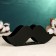Napkin "mustache" 20x3cm, black