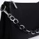 Bag Cross-Bodi with a zipper, black color