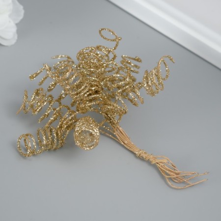Decorative element for creativity "Spiral" gold-1