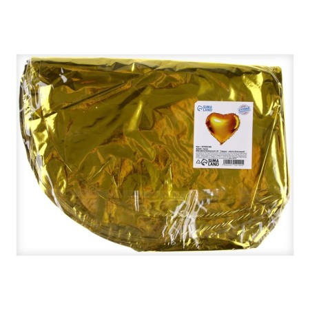 Foil ball 18 "Heart - Gold"-1