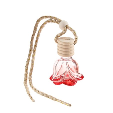 A bottle for a flavor in a car suspended, "rose" 8 ml, mix-3