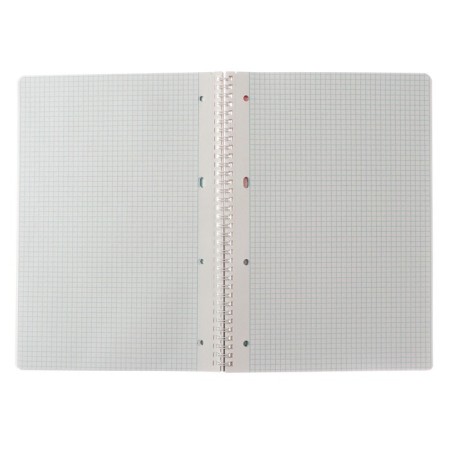A4 notebook, 96 sheets in a cage on the crest GlassBoxes, cover Cover Cardboard, Block 55g/M2, 4v Mix-1