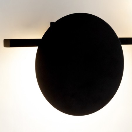 Wall lamp mantra eris, LED, 1280LM, 3000K, 600x32x286 mm, black color-2