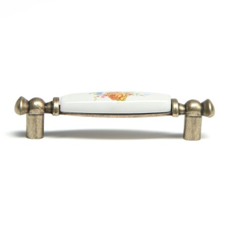 Rose Cappio Ceramics bracket handle, 96 mm, bronze color-1