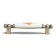 Rose Cappio Ceramics bracket handle, 96 mm, bronze color