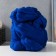 Fasting wool 100% thin merino wool 100g (26 cornflower