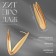 Earrings Metal "Accord" Drop elmarked, color gold