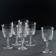 A set of glass glasses for wine Karat, 270 ml, 6 pcs