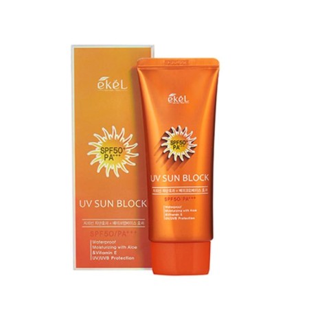 Ekel UV Sun Protector with aloe extract, 70 ml