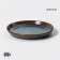 Porcelain dessert plate Magistro Garland, D = 17 cm, blue color