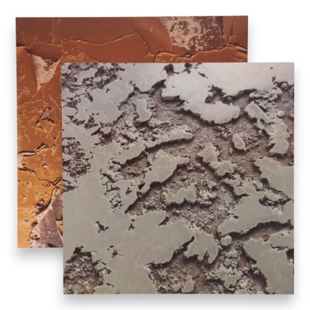 Photophone bilateral cardboard density 350 grams "plaster" 50x50 cm