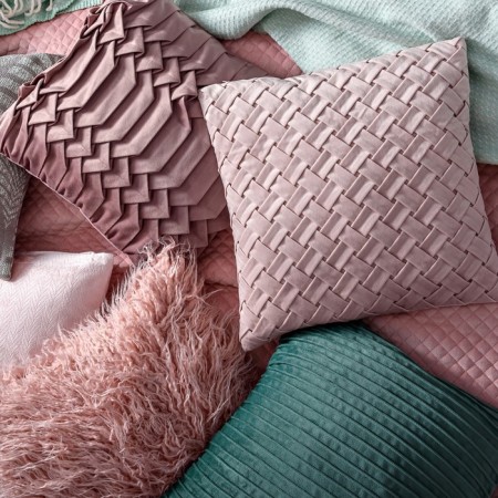 Decorative pillow Bohemian Pink, size 40x40 cm-3