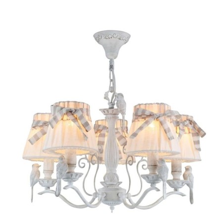 Maytoni ARM013-05-W, 5HE14, 40W, 55x55x87 cm, white antik color-1
